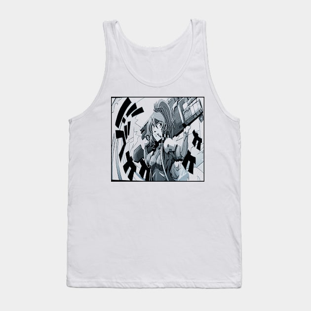 Anime Gungirl Tank Top by buffalotrident